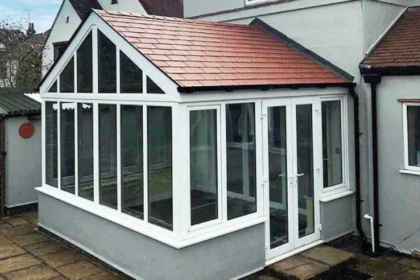 gable end conservatory tiled roof